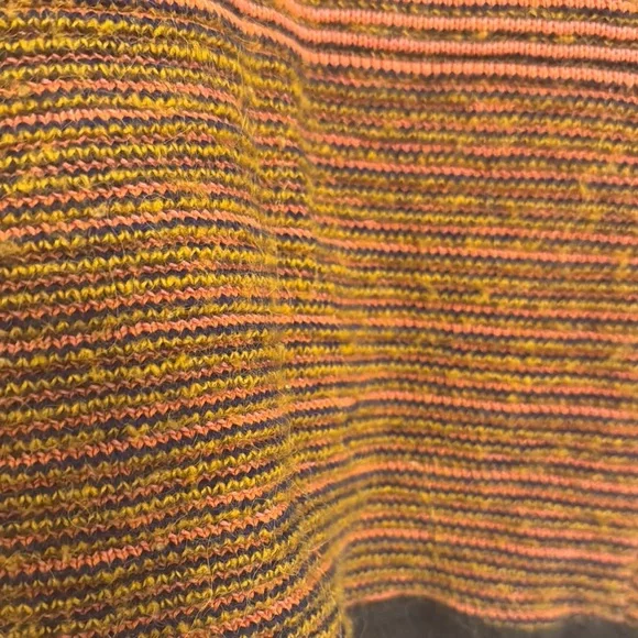 Free People Multicolor Striped Cowl Neck Sweater - Picture 3 of 16